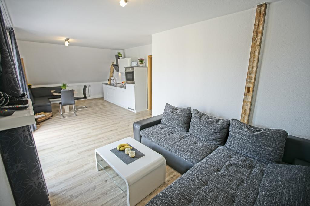 Ostseeferienhaus oberes Apartment Mönkebude Exterior foto